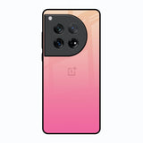 Pastel Pink Gradient Oneplus 12 Glass Back Cover Online
