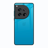 Blue Aqua Oneplus 12 Glass Back Cover Online
