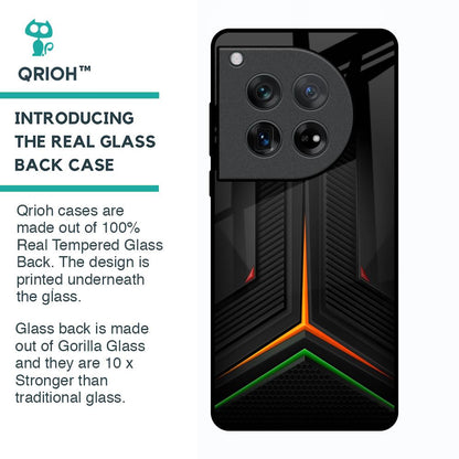 Modern Ultra Chevron Glass Case for Oneplus 12