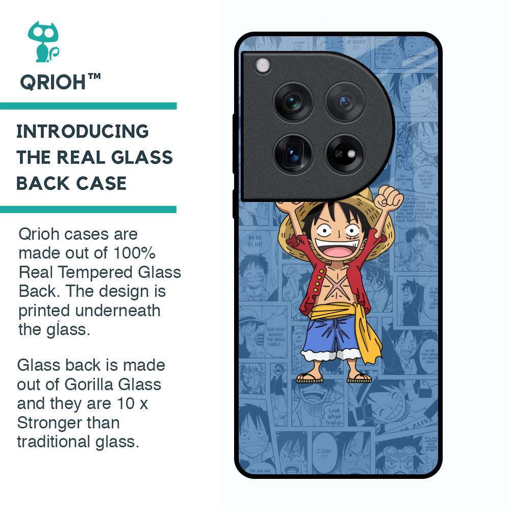 Chubby Anime Glass Case for Oneplus 12