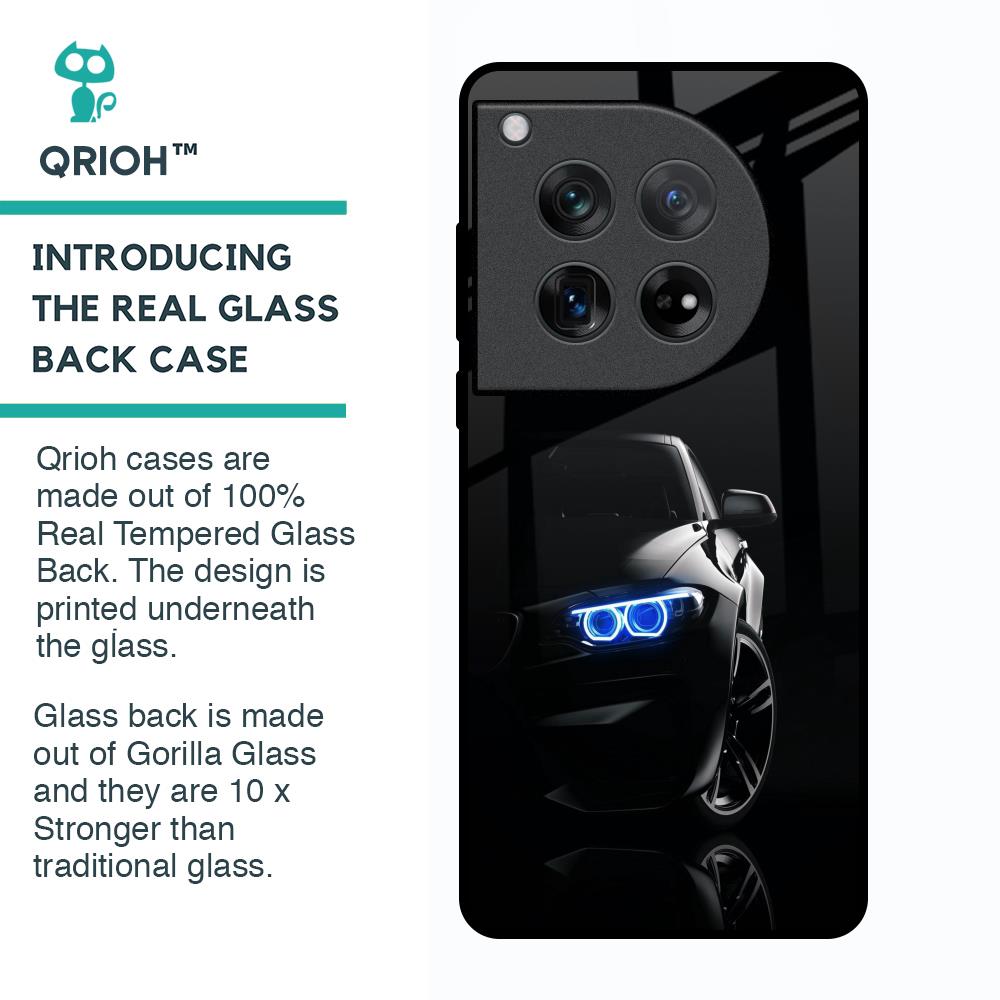 Car In Dark Glass Case for Oneplus 12