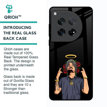 Punjabi Singer Poster Glass Case for Oneplus 12
