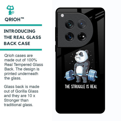 Real Struggle Glass Case for Oneplus 12