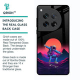 Retro Astronaut Glass Case for Oneplus 12