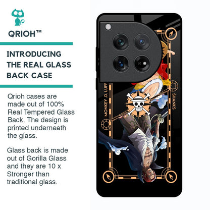 Shanks & Luffy Glass Case for Oneplus 12