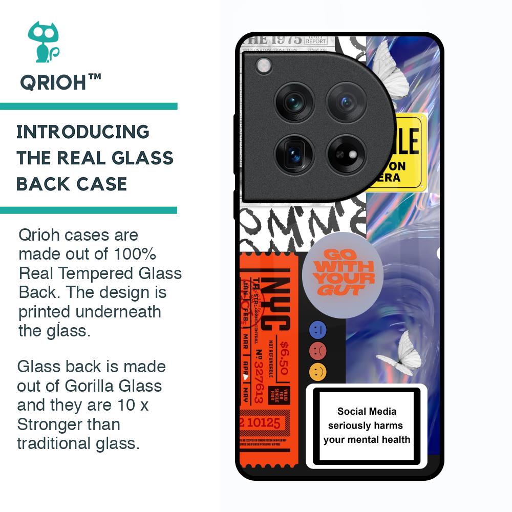 Smile for Camera Glass Case for Oneplus 12