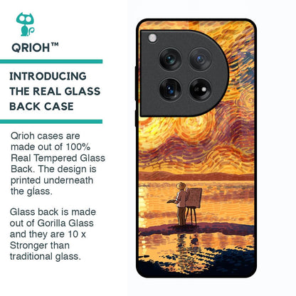 Sunset Vincent Glass Case for Oneplus 12