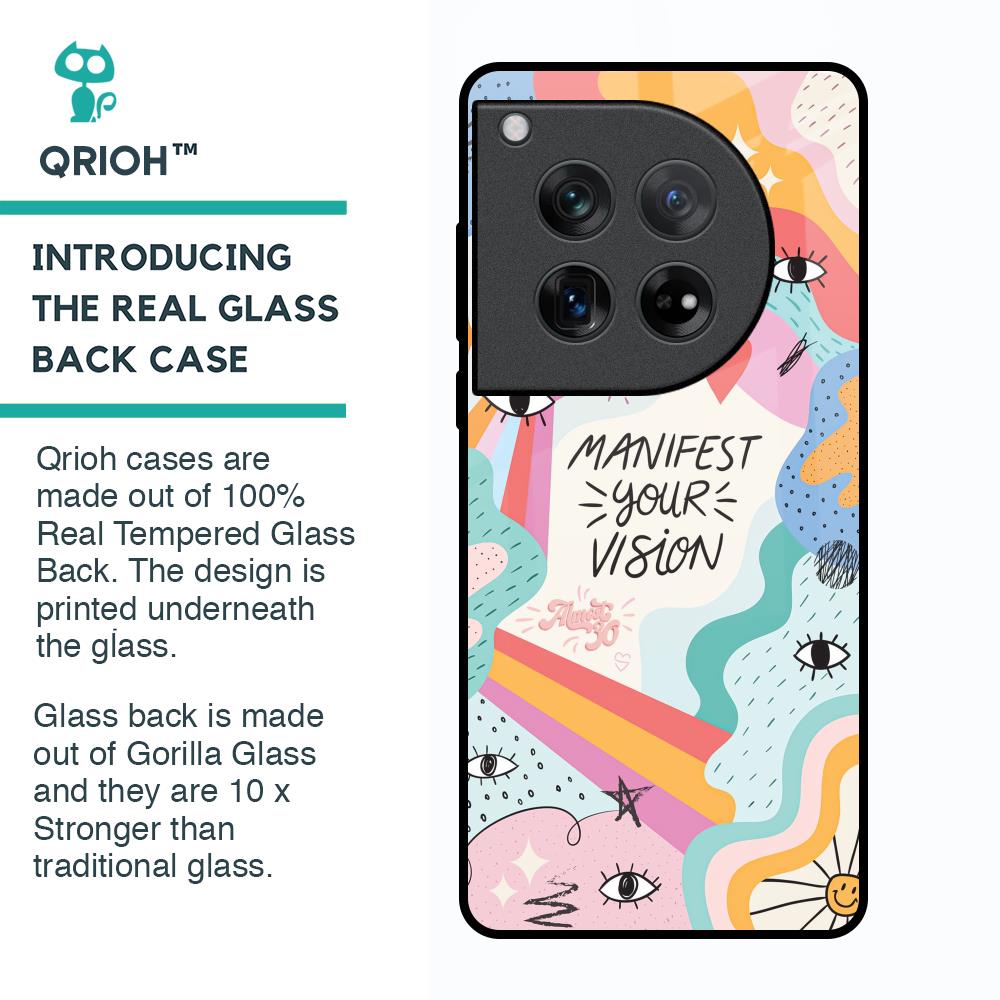 Vision Manifest Glass Case for Oneplus 12
