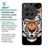 Angry Tiger Glass Case For Oneplus 12