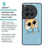 Adorable Cute Kitty Glass Case For Oneplus 12