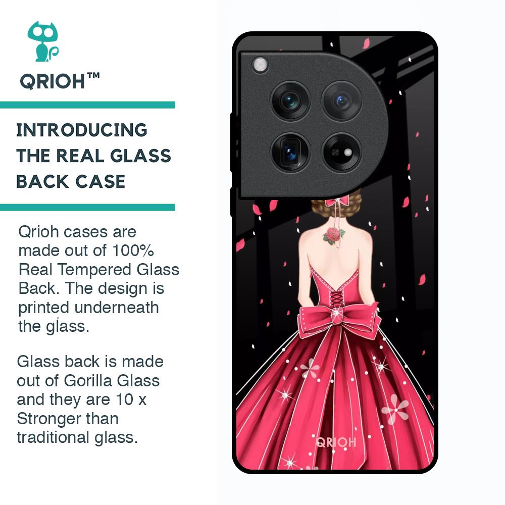 Fashion Princess Glass Case for Oneplus 12