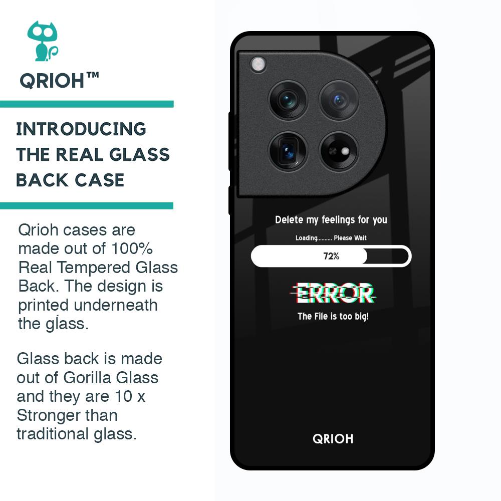 Error Glass Case for Oneplus 12