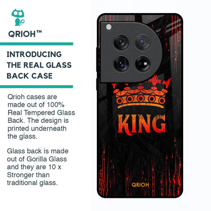 Royal King Glass Case for Oneplus 12