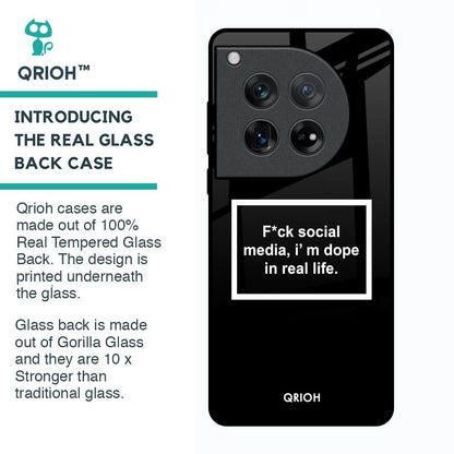 Dope In Life Glass Case for Oneplus 12
