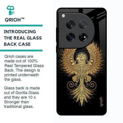 Mythical Phoenix Art Glass Case for Oneplus 12