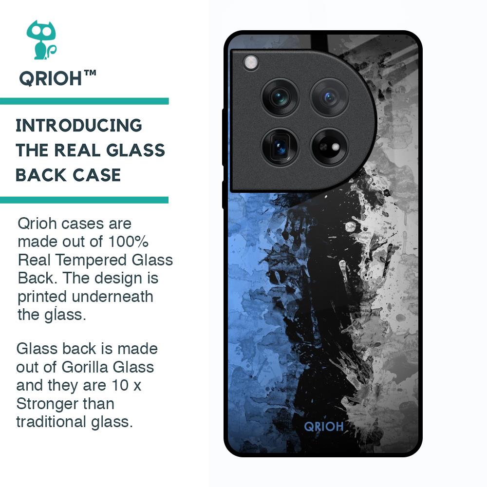 Dark Grunge Glass Case for Oneplus 12
