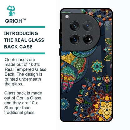 Owl Art Glass Case for Oneplus 12