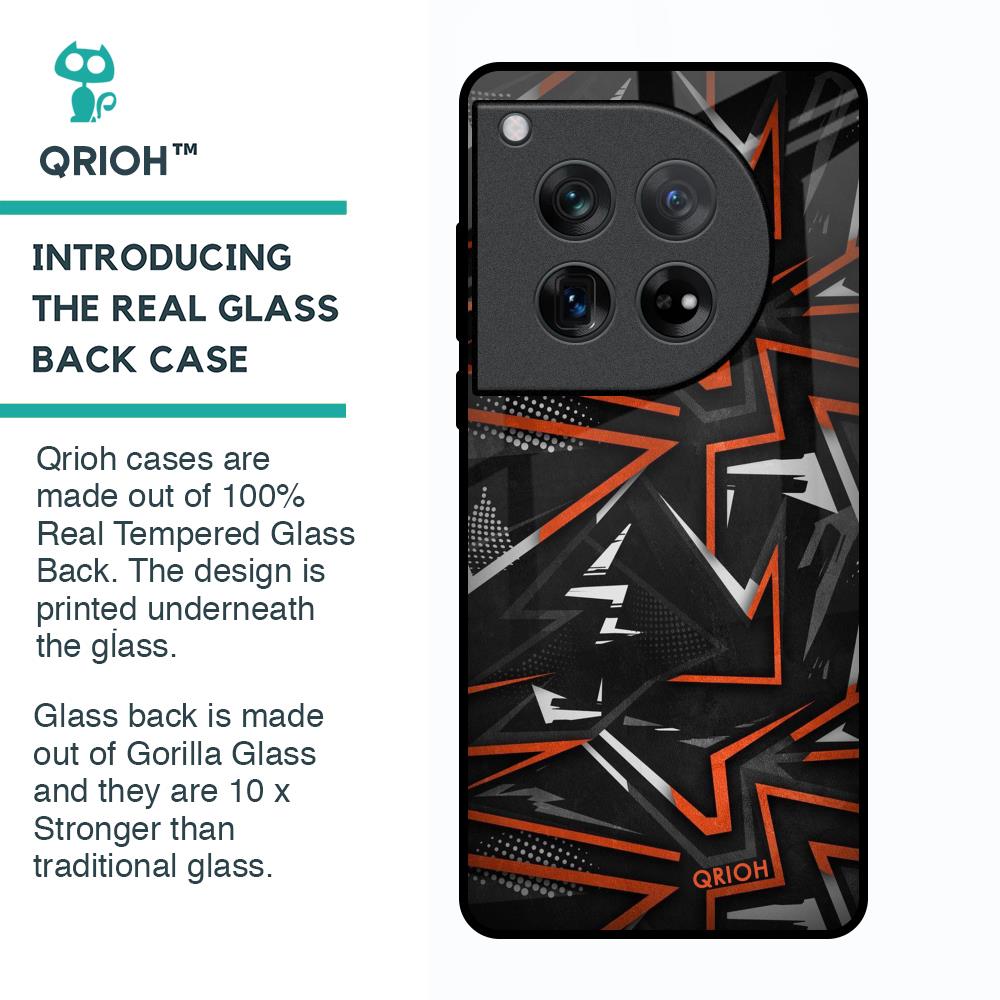 Vector Art Glass Case for Oneplus 12