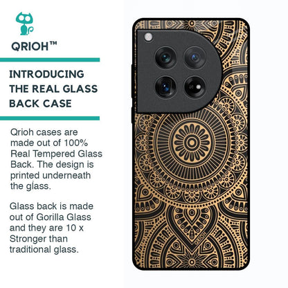 Luxury Mandala Glass Case for Oneplus 12