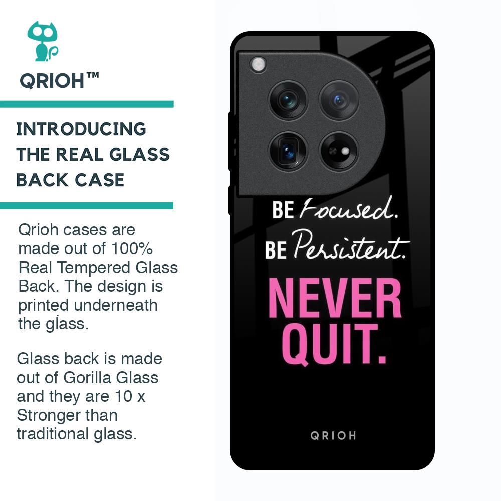 Be Focused Glass Case for Oneplus 12