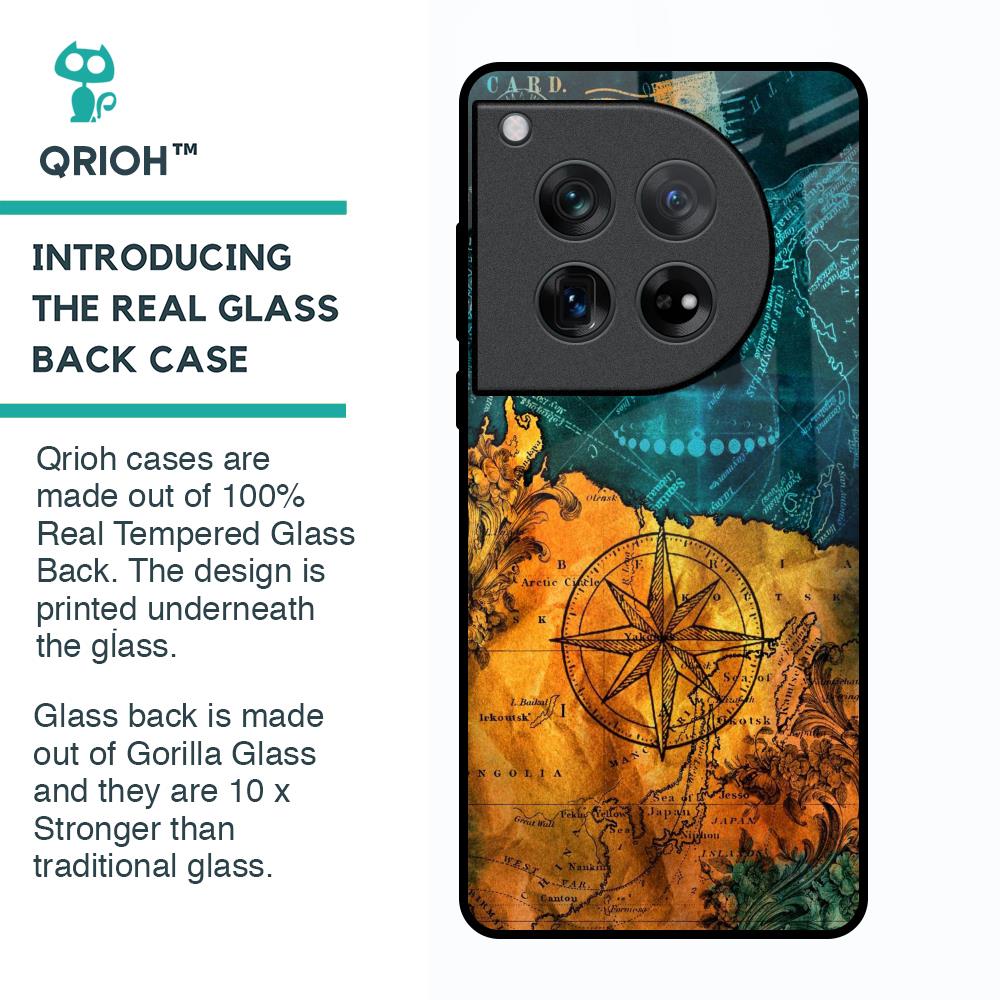 Architecture Map Glass Case for Oneplus 12