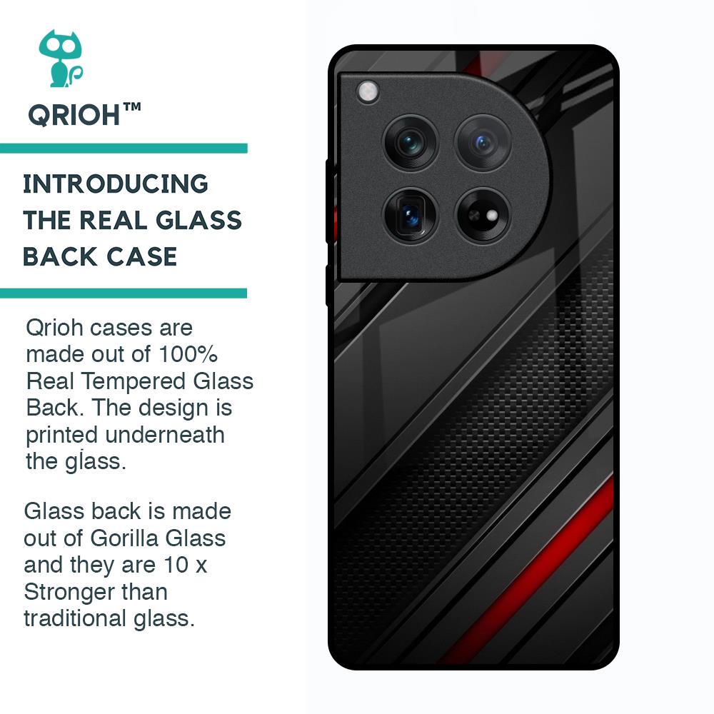 Modern Abstract Glass Case for Oneplus 12