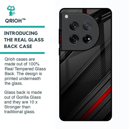 Modern Abstract Glass Case for Oneplus 12