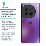 Ultraviolet Gradient Glass Case for Oneplus 12
