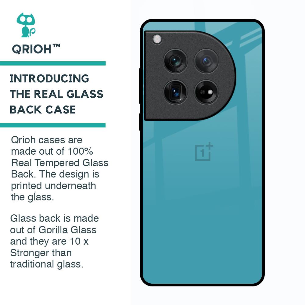 Oceanic Turquiose Glass Case for Oneplus 12