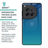 Celestial Blue Glass Case For Oneplus 12