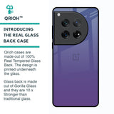 Indigo Pastel Glass Case For Oneplus 12