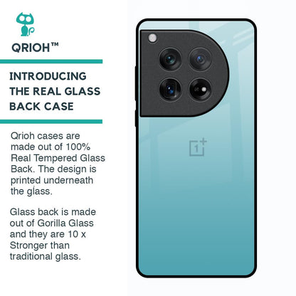 Arctic Blue Glass Case For Oneplus 12