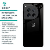 Jet Black Glass Case for Oneplus 12