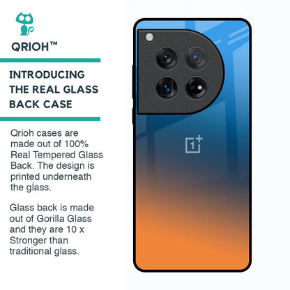 Sunset Of Ocean Glass Case for Oneplus 12