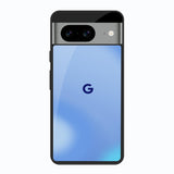 Vibrant Blue Texture Google Pixel 8 Glass Back Cover Online