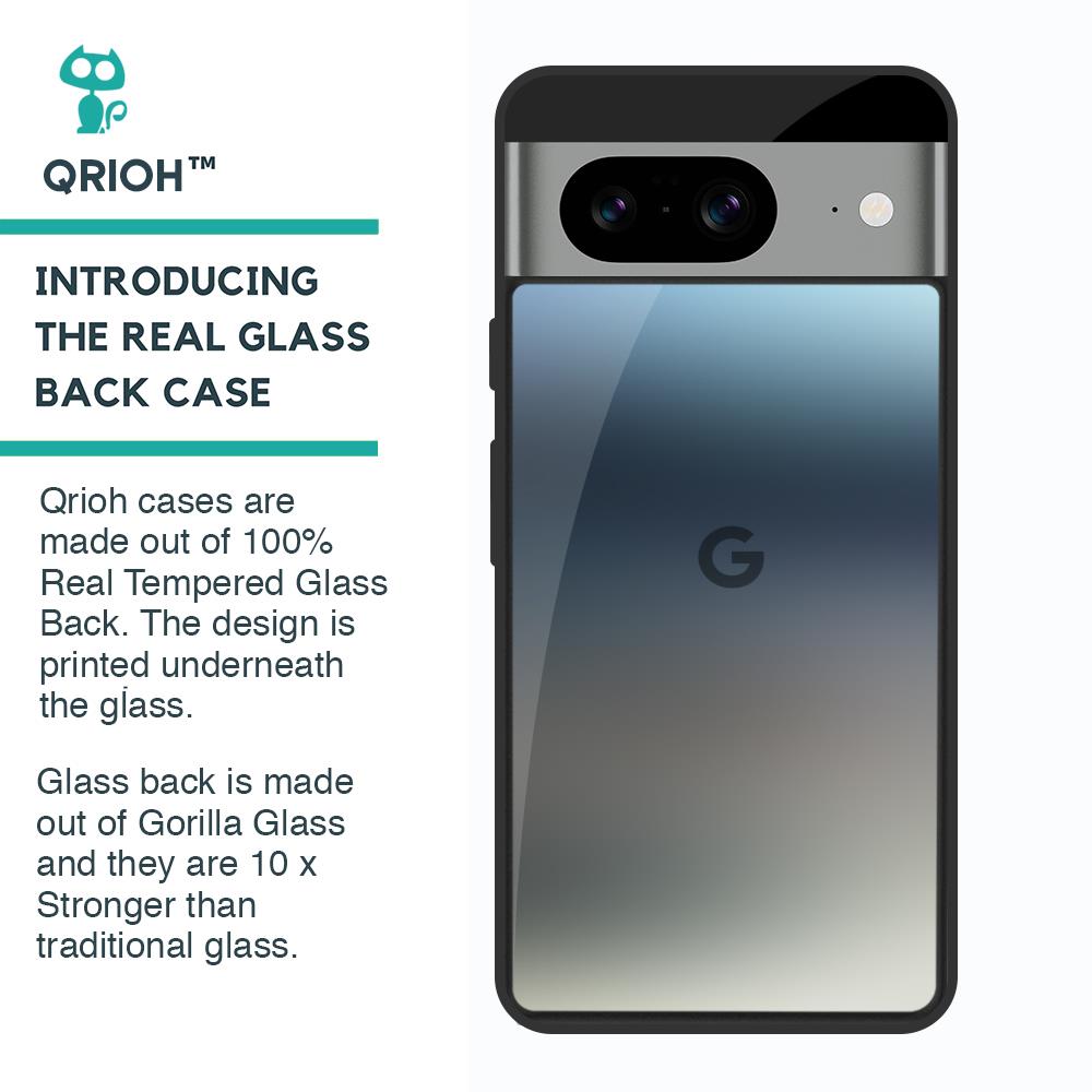 Tricolor Ombre Glass Case for Google Pixel 8