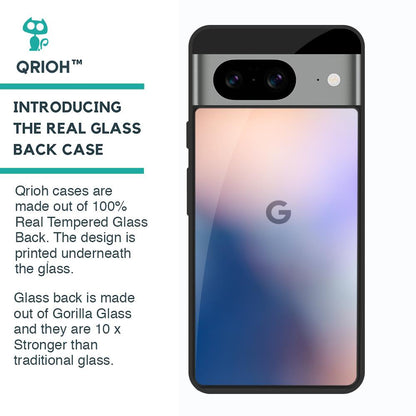 Blue Mauve Gradient Glass Case for Google Pixel 8