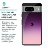 Purple Gradient Glass case for Google Pixel 8
