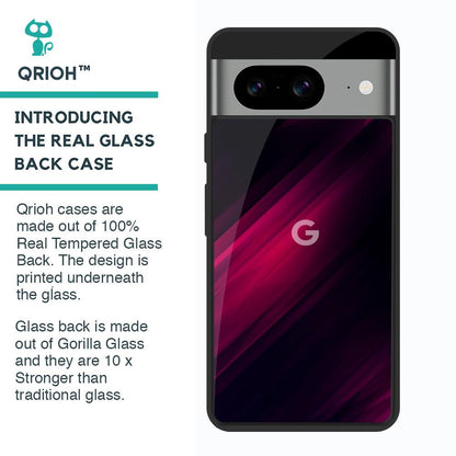 Razor Black Glass Case for Google Pixel 8