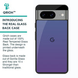 Indigo Pastel Glass Case For Google Pixel 8