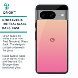 Pastel Pink Gradient Glass Case For Google Pixel 8