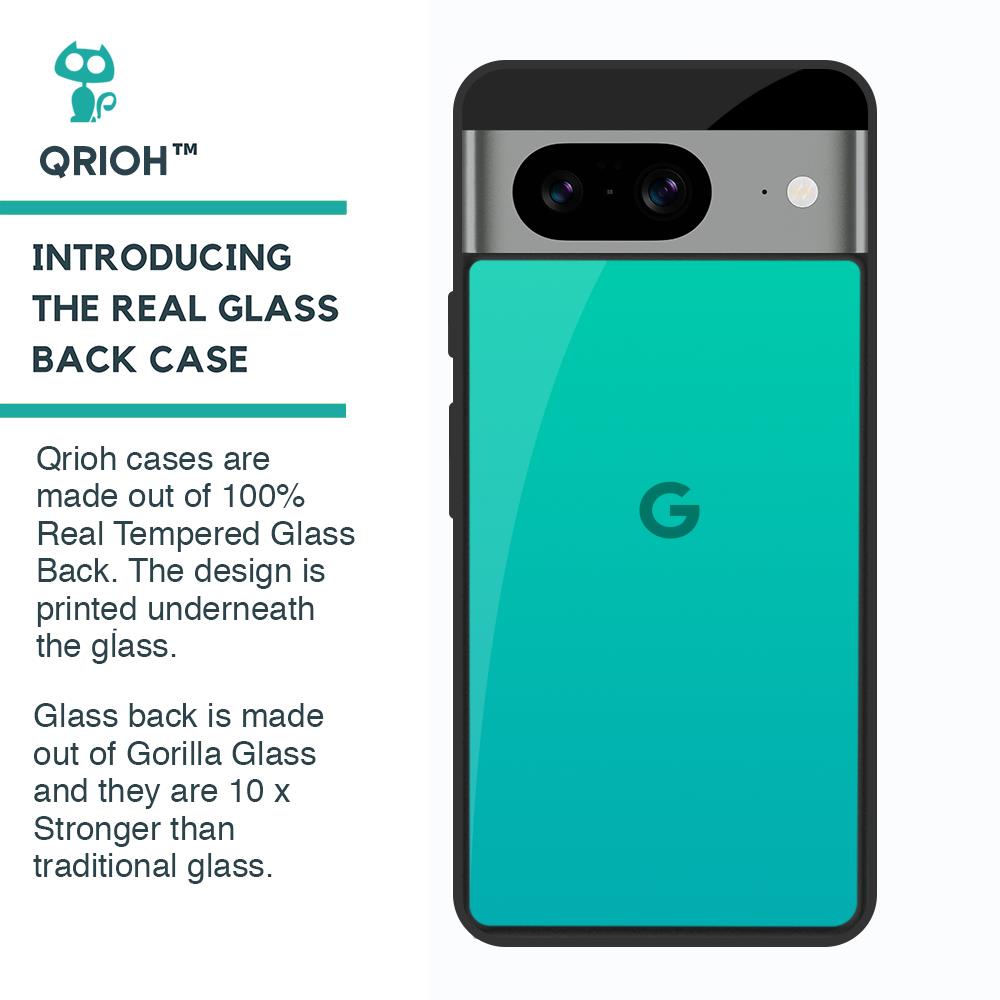 Cuba Blue Glass Case For Google Pixel 8