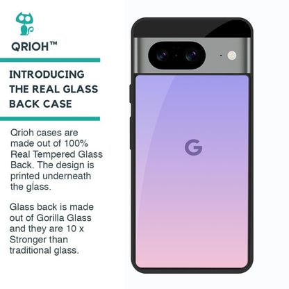 Lavender Gradient Glass Case for Google Pixel 8