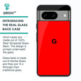 Blood Red Glass Case for Google Pixel 8