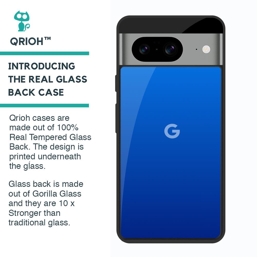 Egyptian Blue Glass Case for Google Pixel 8