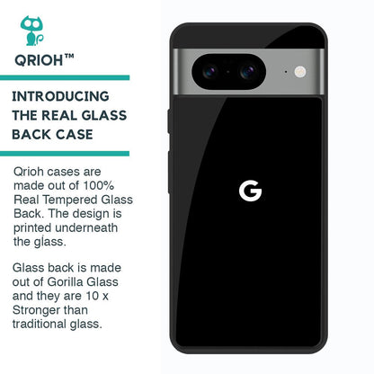 Jet Black Glass Case for Google Pixel 8