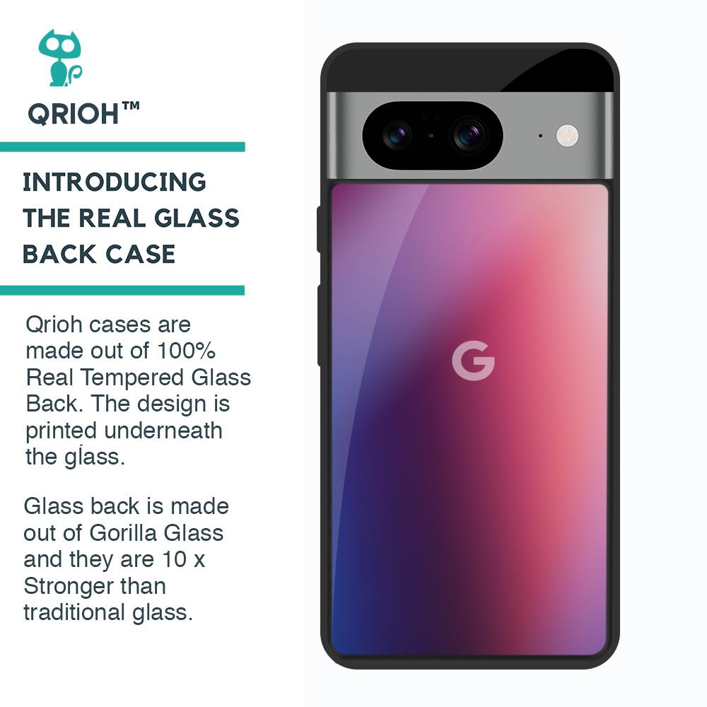Multi Shaded Gradient Glass Case for Google Pixel 8