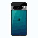 Green Triangle Pattern Google Pixel 8 Pro Glass Back Cover Online