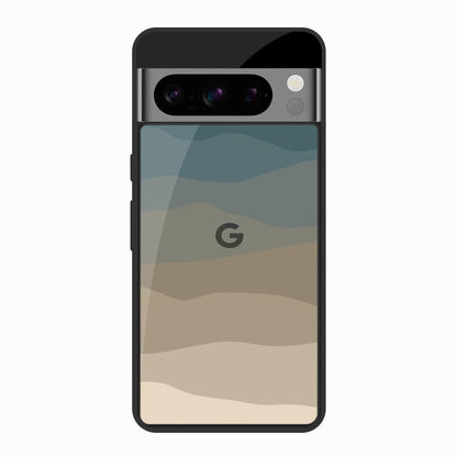 Abstract Mountain Pattern Google Pixel 8 Pro Glass Back Cover Online