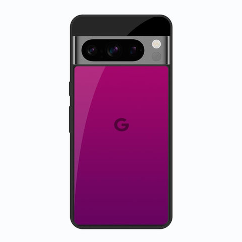 Magenta Gradient Google Pixel 8 Pro Glass Back Cover Online